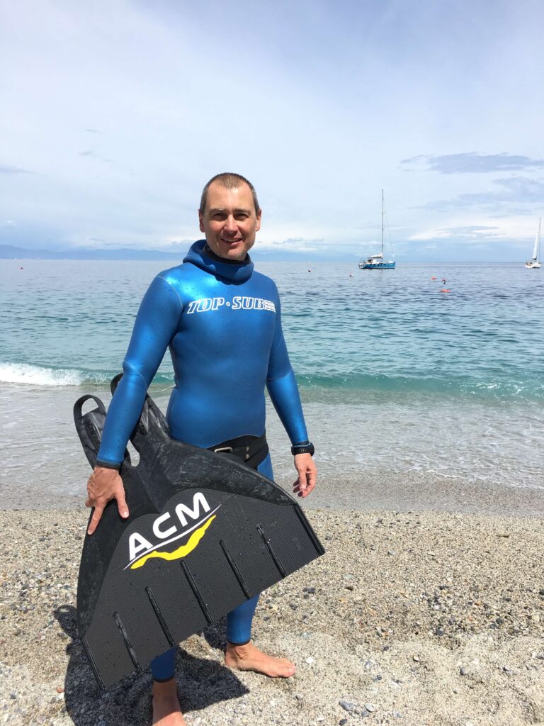 Luca Ferrari - Istruttore Apnea Academy e Presidente di Apnea Clan
